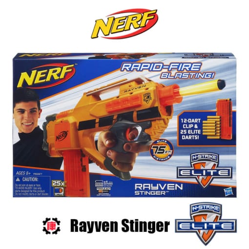 sung nerf n-strike elite rayven stinger