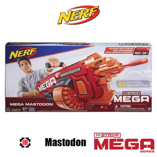sung nerf n-strike mega mastodon