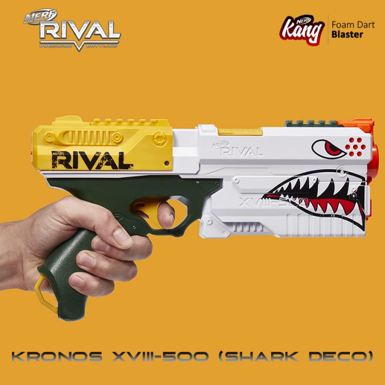 Nerf Rival Kronos XVIII-500 Deadpool et Billes en Mousse Nerf Rival Officielles - Jeu de tir