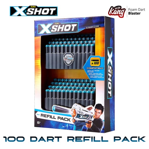 Hộp đạn XShot 100 Dart Refill Pack Kang Nerf
