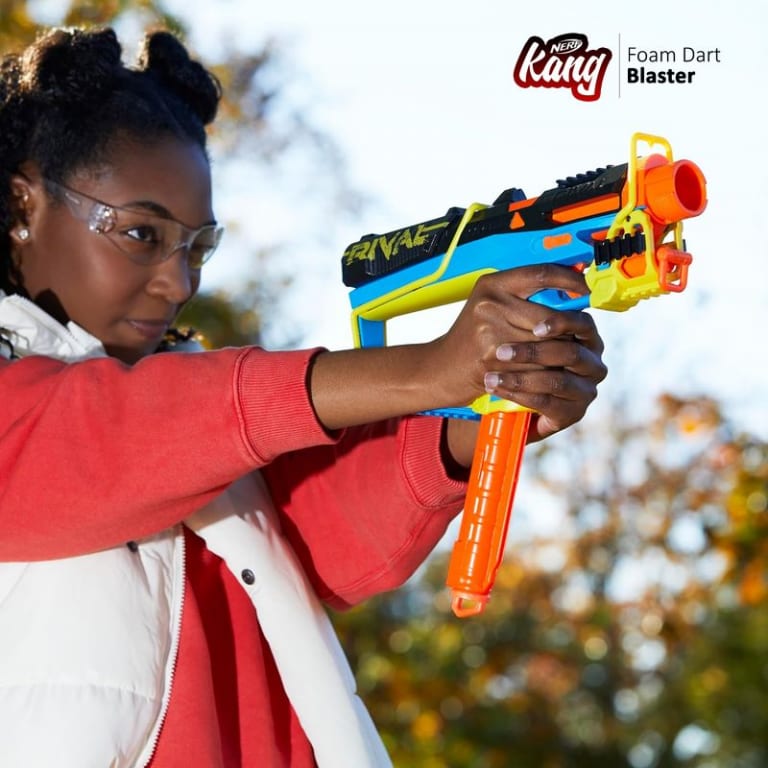 Nerf Rival Mirage XXIV-800 – Pistolet Blaster 10 Billes – 2 Chargements – 8 Coups – 27 M/s – Dès 14 Ans